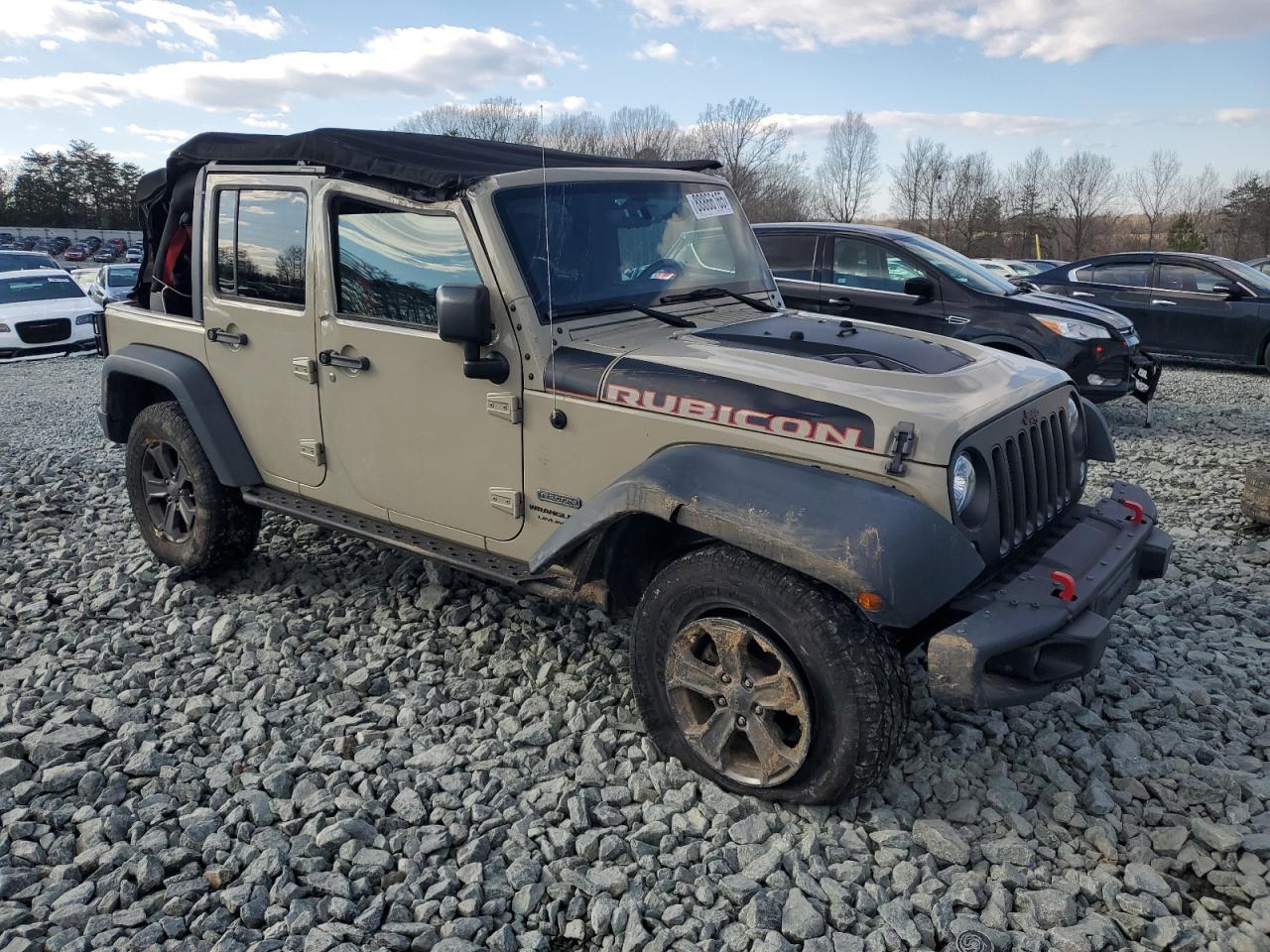 2018 Jeep Wrangler VIN 1C4BJWFG7JL832917 Copart auction photo, all over damage thumbnail 4
