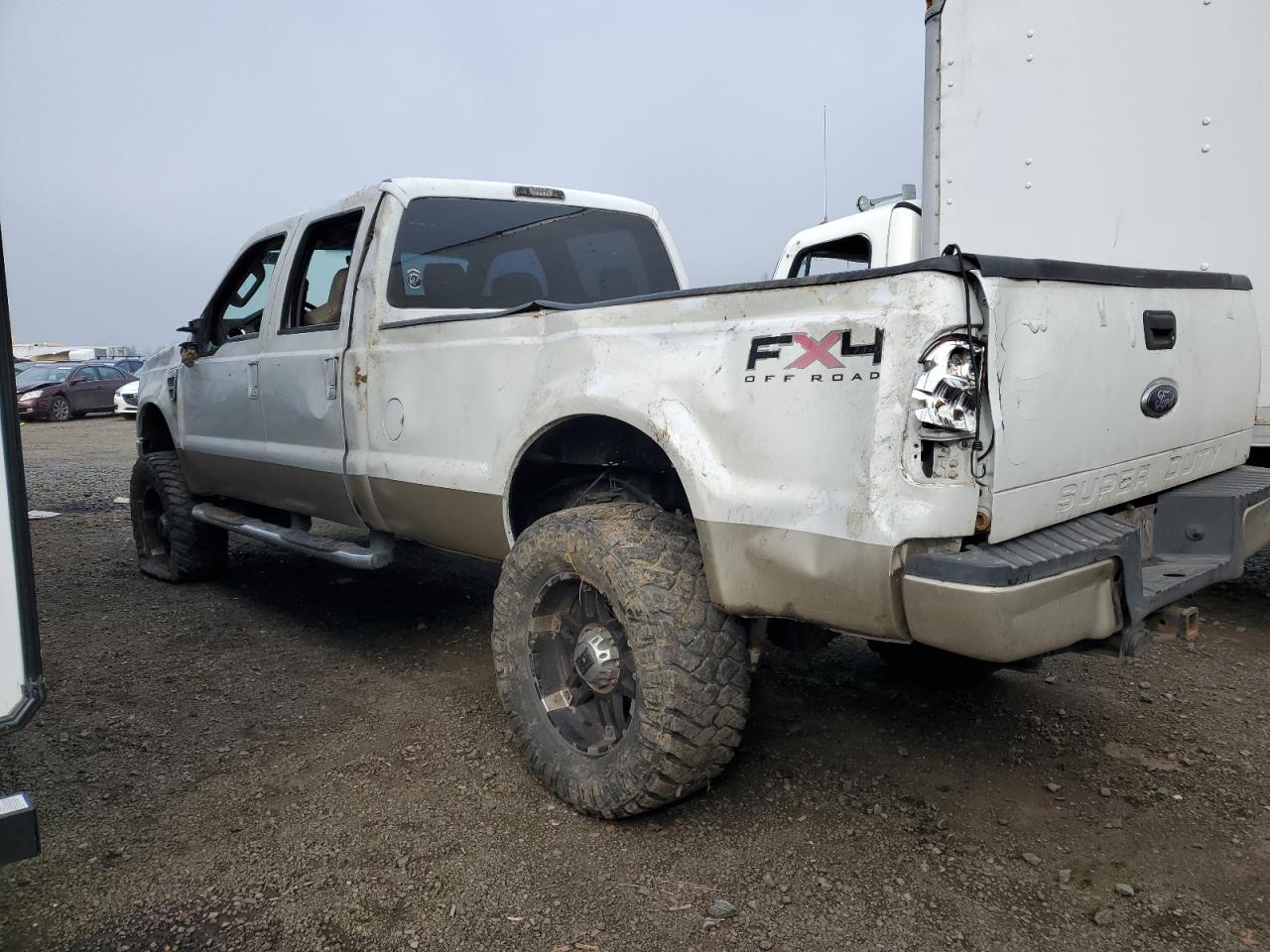 2010 Ford F350 VIN 1FTWW3BR2AEA62395 Copart auction photo, rollover damage thumbnail 2