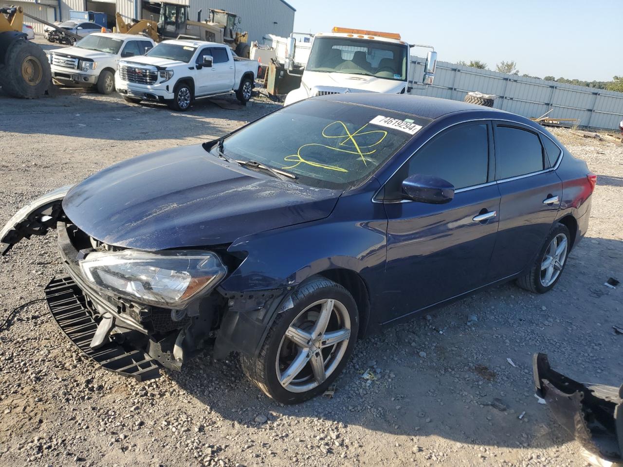 2016 Nissan Sentra VIN 3N1AB7AP1GY297351