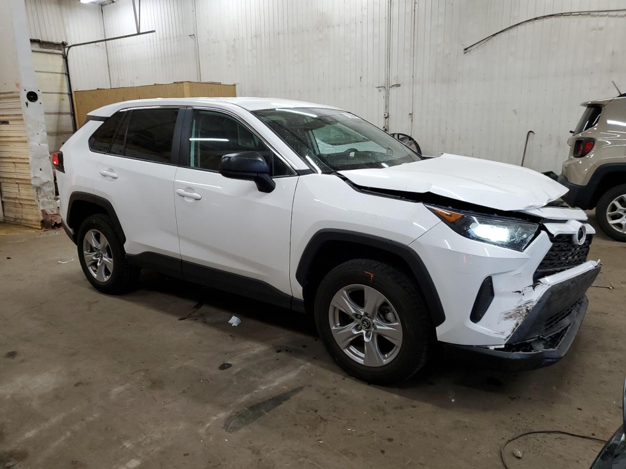 2022 Toyota RAV 4 VIN 2T3F1RFV1NC263195 Copart auction photo, front end damage thumbnail 4