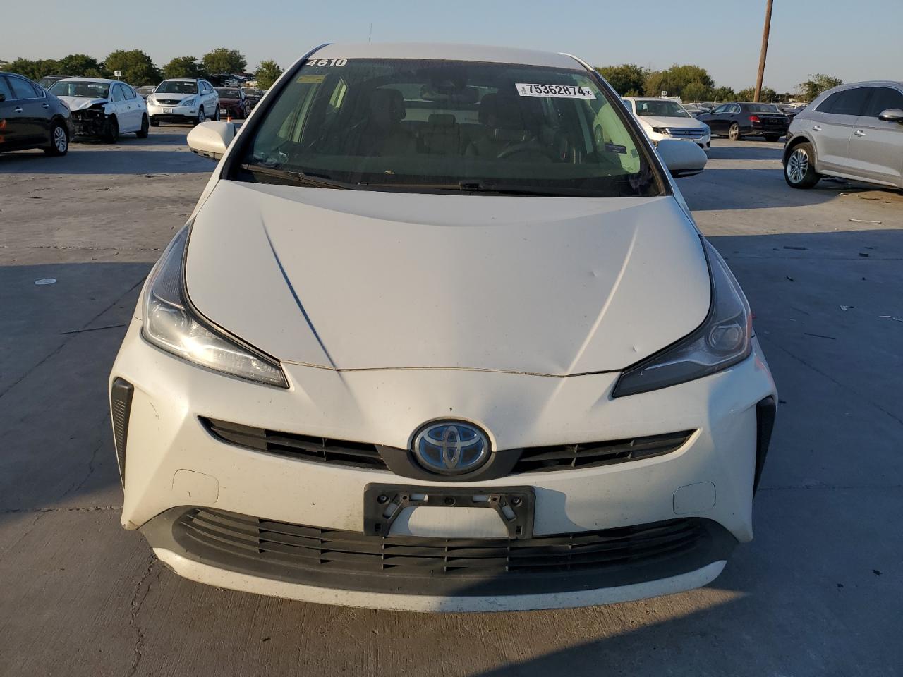 2019 Toyota Prius VIN JTDKARFU4K3097029 Copart auction photo, normal wear damage thumbnail 5