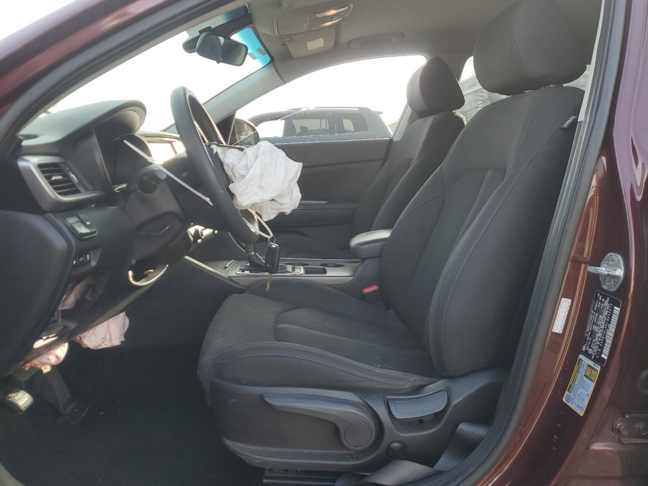 2020 KIA Optima VIN 5XXGT4L34LG422276 Copart auction photo, front end / minor dent/scratches damage thumbnail 7