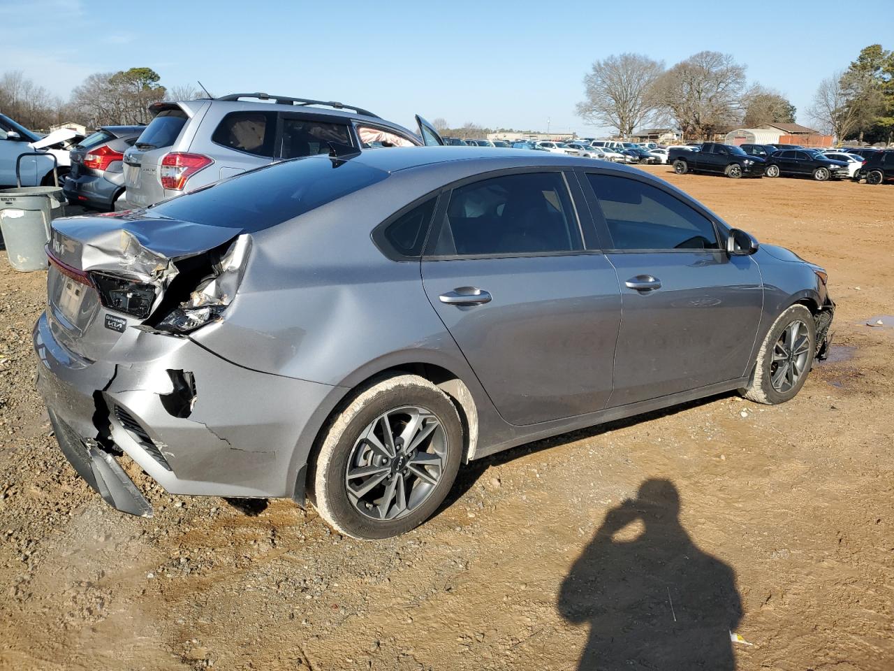 2024 KIA Forte VIN 3KPF24AD0RE729486 Copart auction photo, rear end / front end damage thumbnail 3