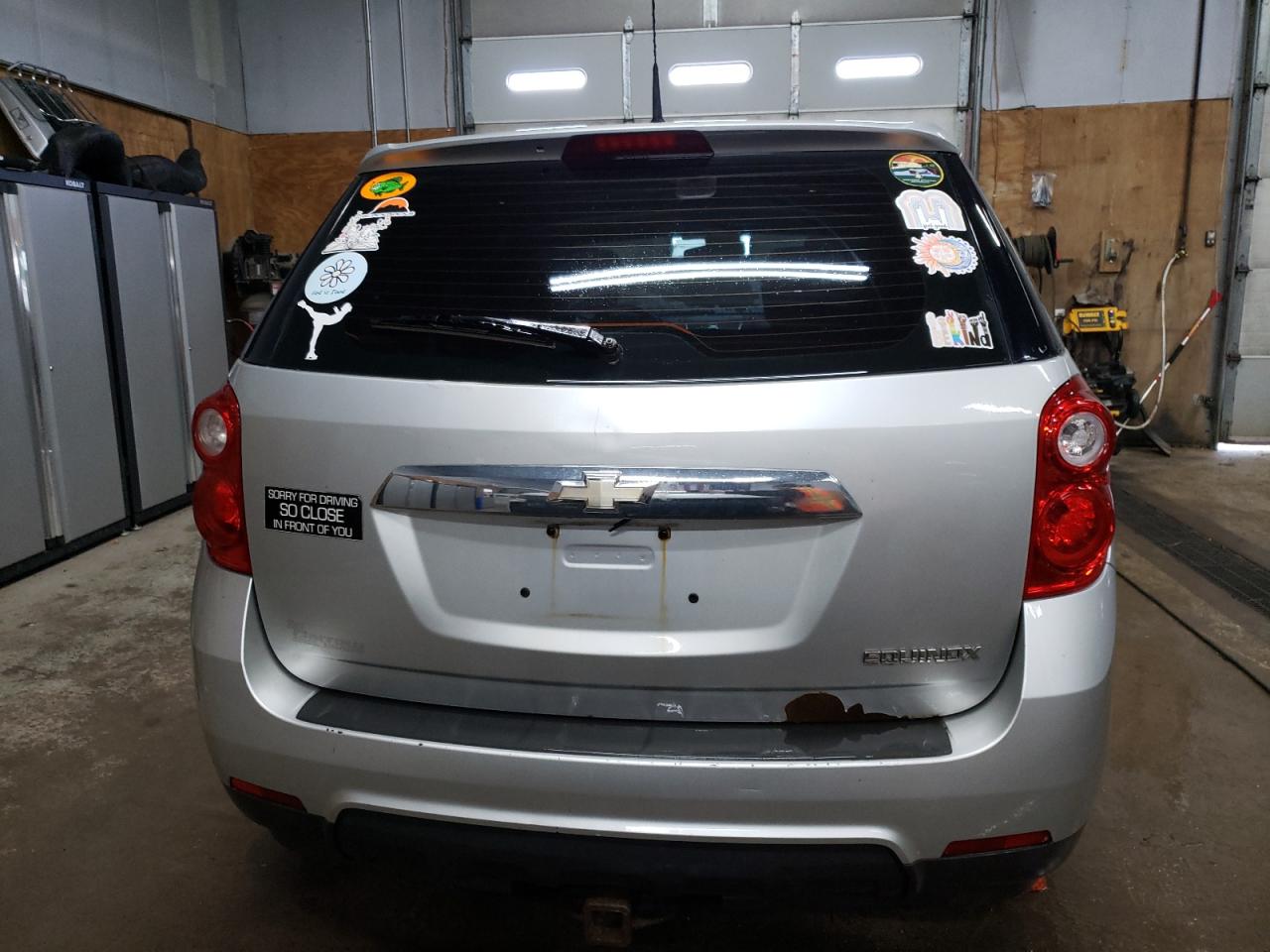 2011 Chevrolet Equinox VIN 2GNALBEC6B1322019 Copart auction photo, side / minor dent/scratches damage thumbnail 6