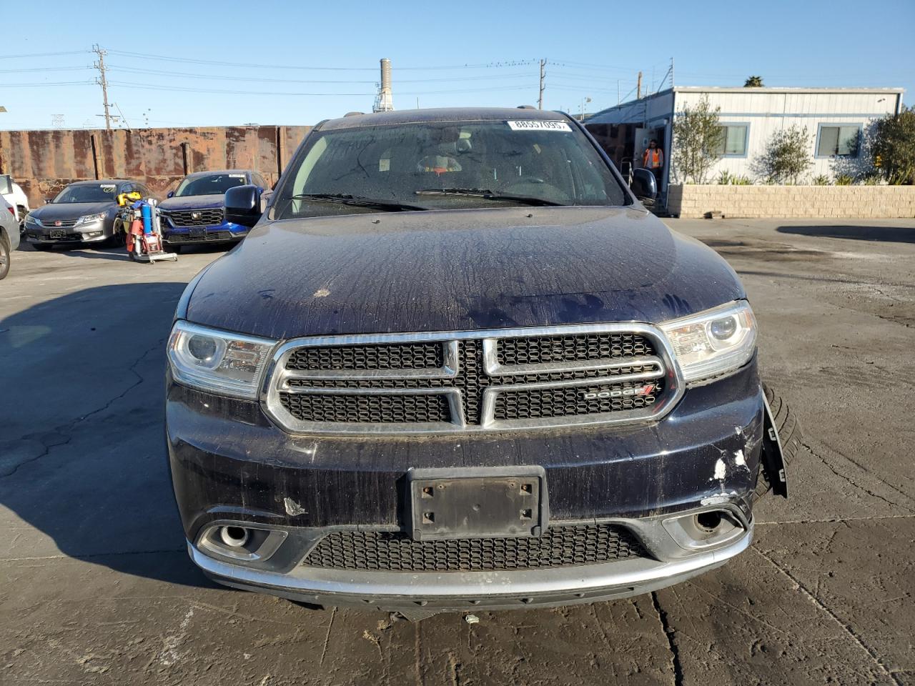 2014 Dodge Durango VIN 1C4RDHAG3EC971764 Copart auction photo, front end damage thumbnail 5