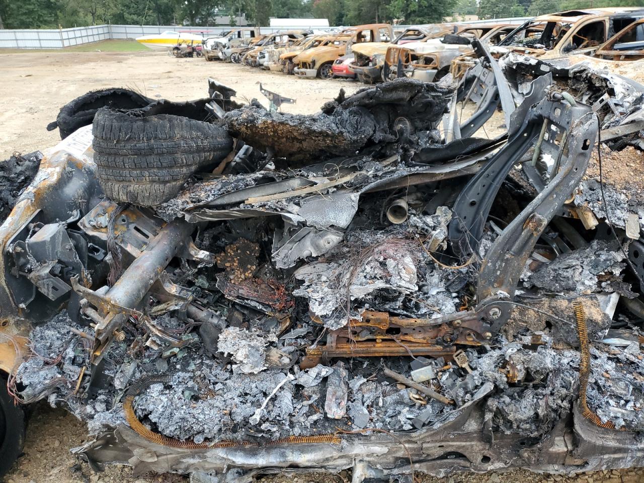 2020 Ford Expedition VIN 1FMJK1HT8LEA33186 Copart auction photo, burn damage thumbnail 7