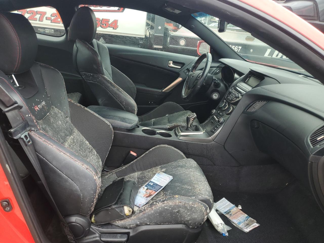 2014 Hyundai Genesis VIN KMHHT6KD8EU115387 Copart auction photo, water/flood damage thumbnail 10