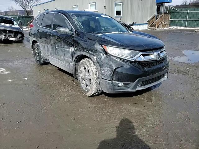 2018 Honda CR-V VIN 2HKRW2H85JH608998 Copart auction photo, side / front end damage thumbnail 14