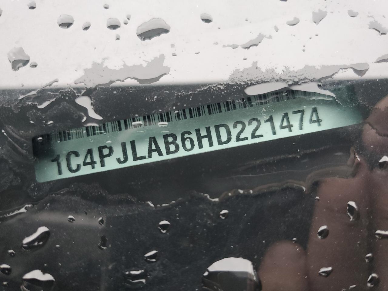 2017 Jeep Grand Cherokee VIN 1C4PJLAB6HD221474 Copart auction photo, all over damage thumbnail 14