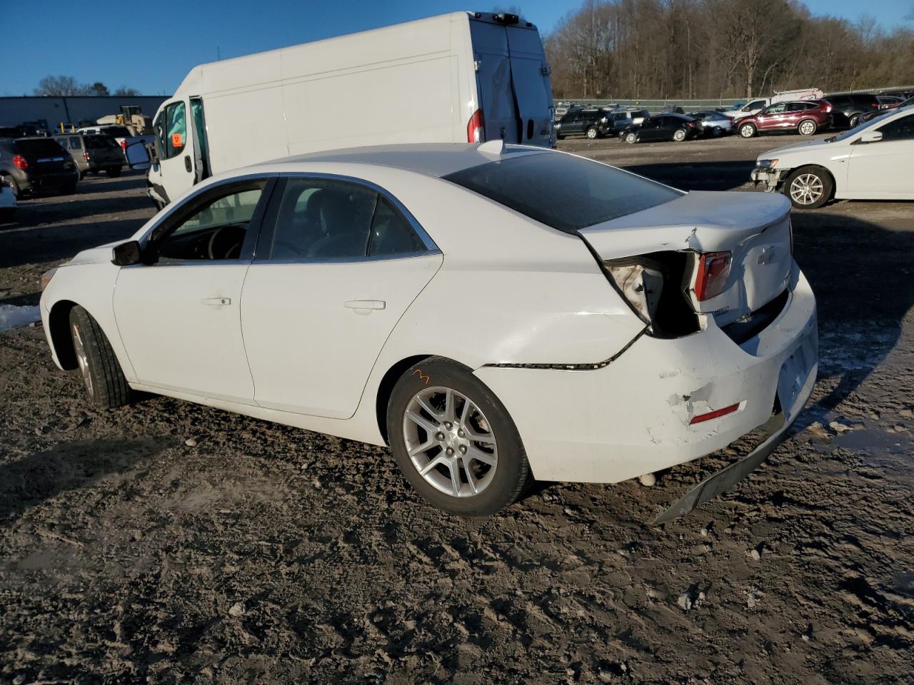 2013 Chevrolet Malibu VIN 1G11D5SR6DF156248 Copart auction photo, rear end damage thumbnail 2
