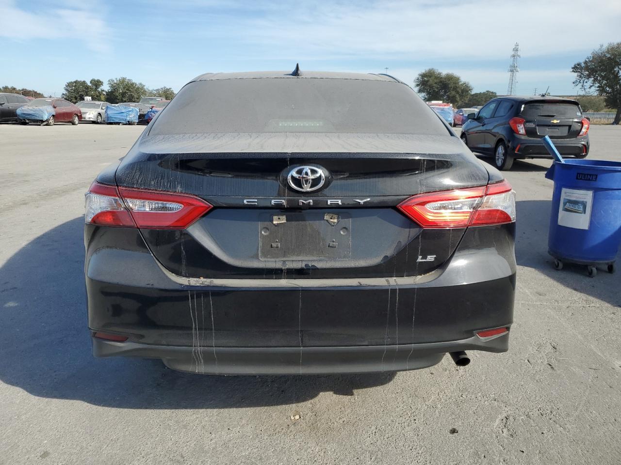 2020 Toyota Camry VIN 4T1C11AK6LU922409 Copart auction photo, front end damage thumbnail 6
