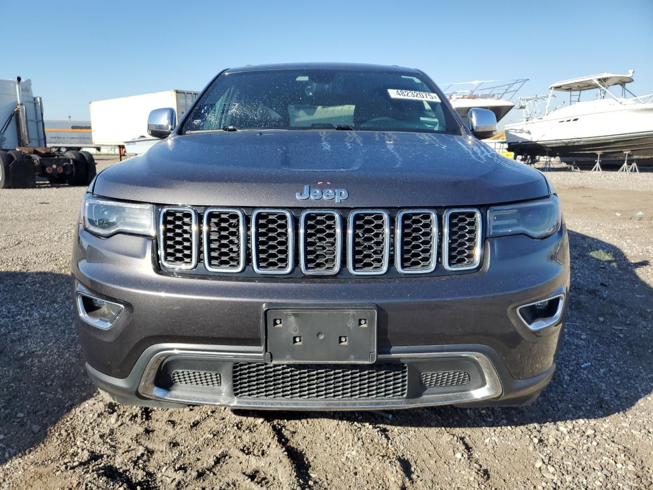 2017 Jeep Grand Cherokee VIN 1C4RJEBGXHC804778 Copart auction photo, rear end / mechanical damage thumbnail 5