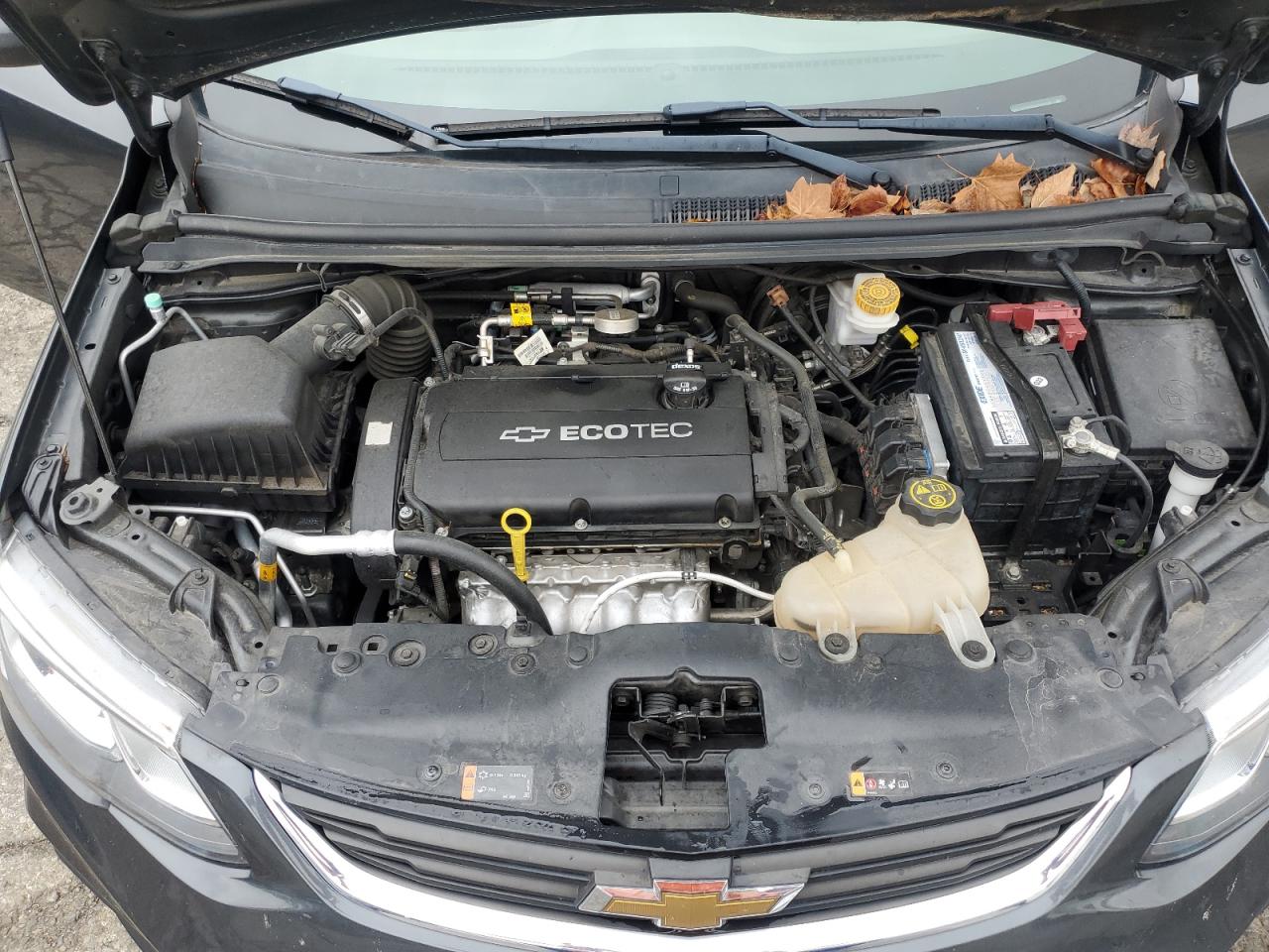 2018 Chevrolet Sonic VIN 1G1JB5SH6J4129328 Copart auction photo, rear end damage thumbnail 11
