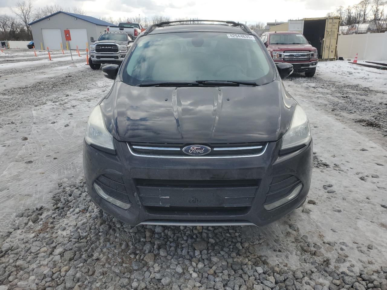 2013 Ford Escape VIN 1FMCU9H99DUA92311 Copart auction photo, front end / side damage thumbnail 5
