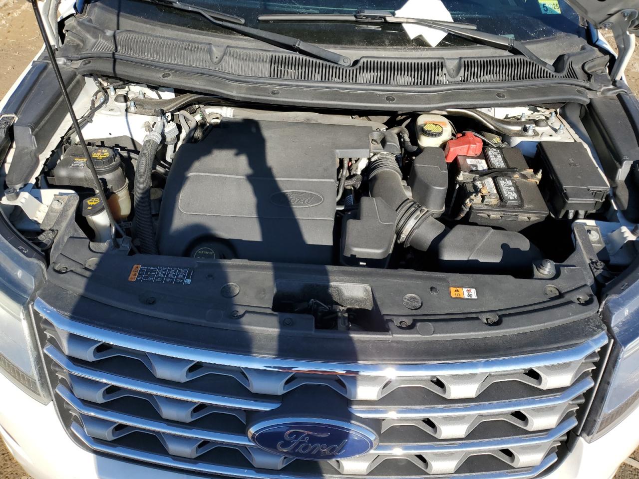 2016 Ford Explorer VIN 1FM5K7D8XGGD33554 Copart auction photo, side / undercarriage damage thumbnail 12