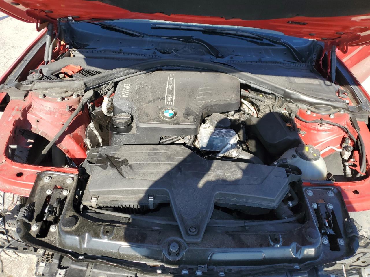 2015 BMW 4er VIN WBA3N3C55FK233566 Copart auction photo, front end / mechanical damage thumbnail 11