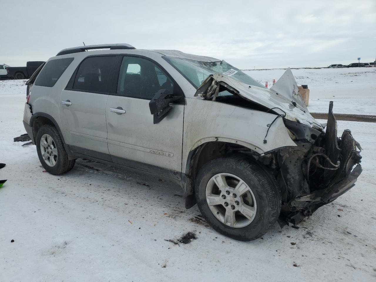 2008 GMC Acadia VIN 1GKER13768J153129 Copart auction photo, rollover / undercarriage damage thumbnail 4