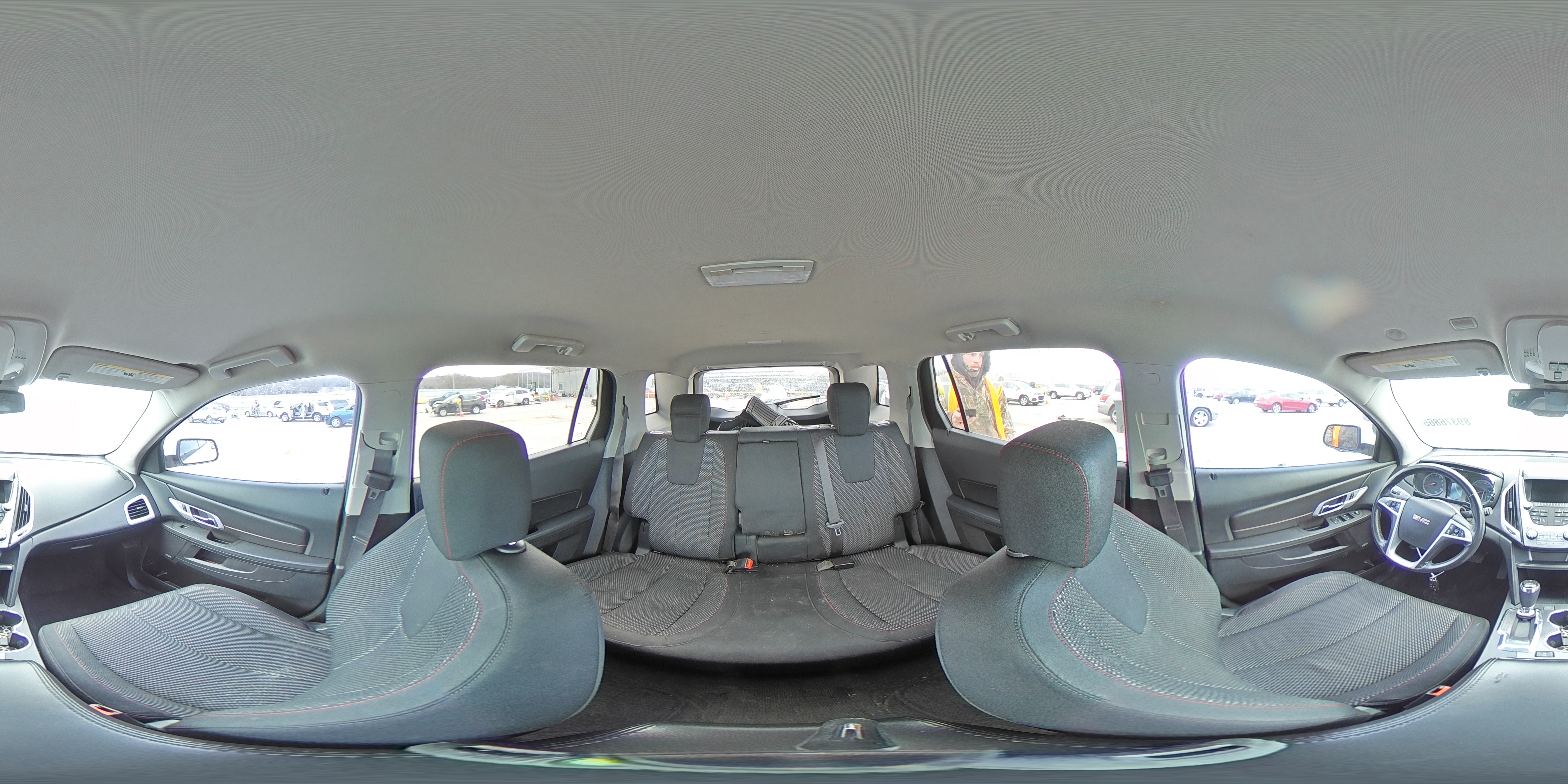 2017 GMC Terrain VIN 2GKALNEK7H6191488 Copart auction photo, front end damage thumbnail 13