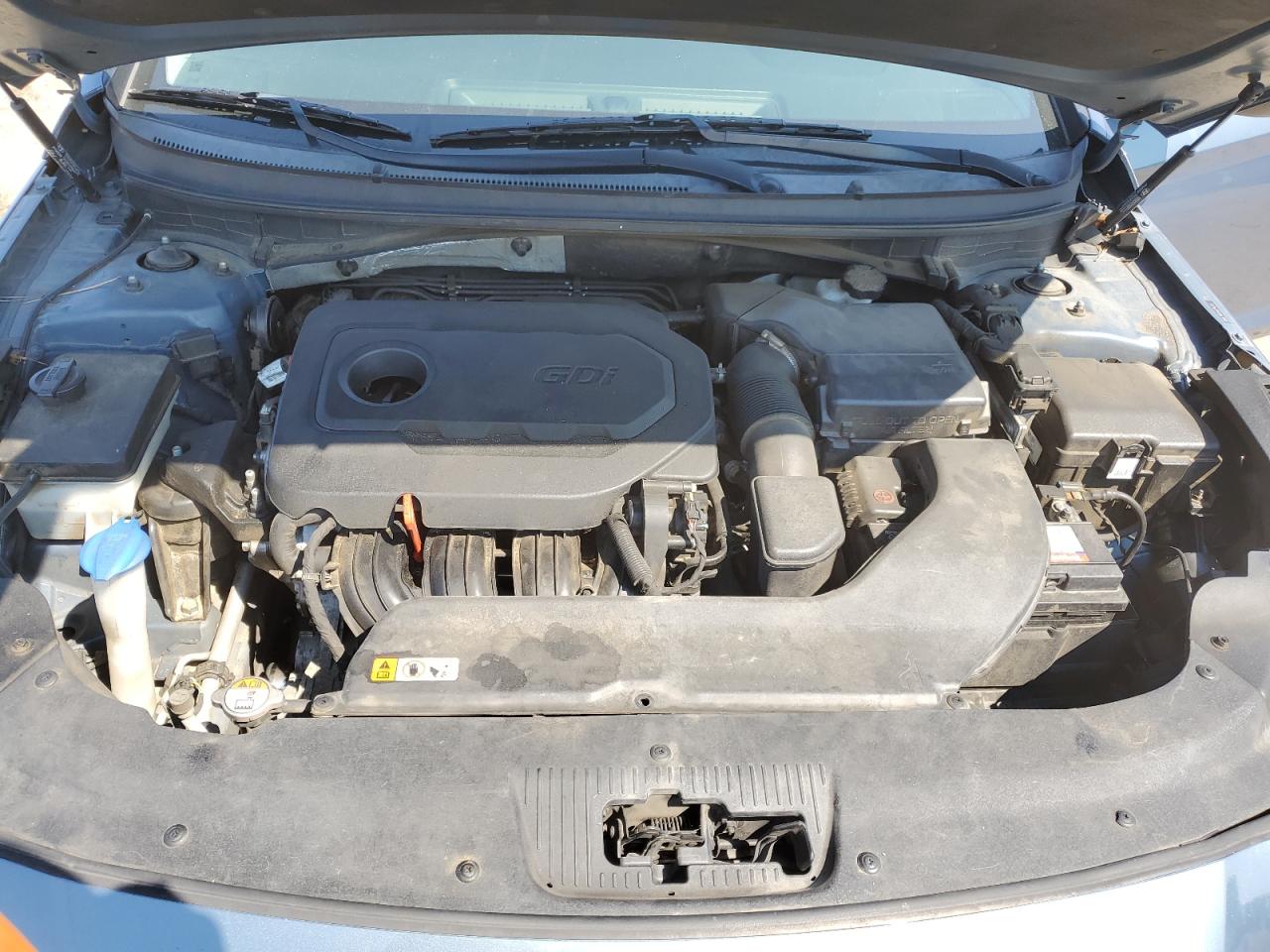 2016 Hyundai Sonata VIN 5NPE34AF1GH274327 Copart auction photo, front end / side damage thumbnail 11