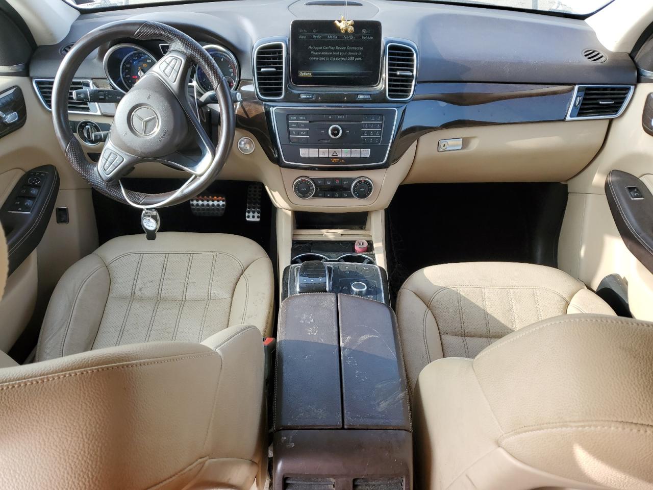 2019 Mercedes-Benz GLE VIN 4JGDA5GB9KB213616 Copart auction photo, front end damage thumbnail 8