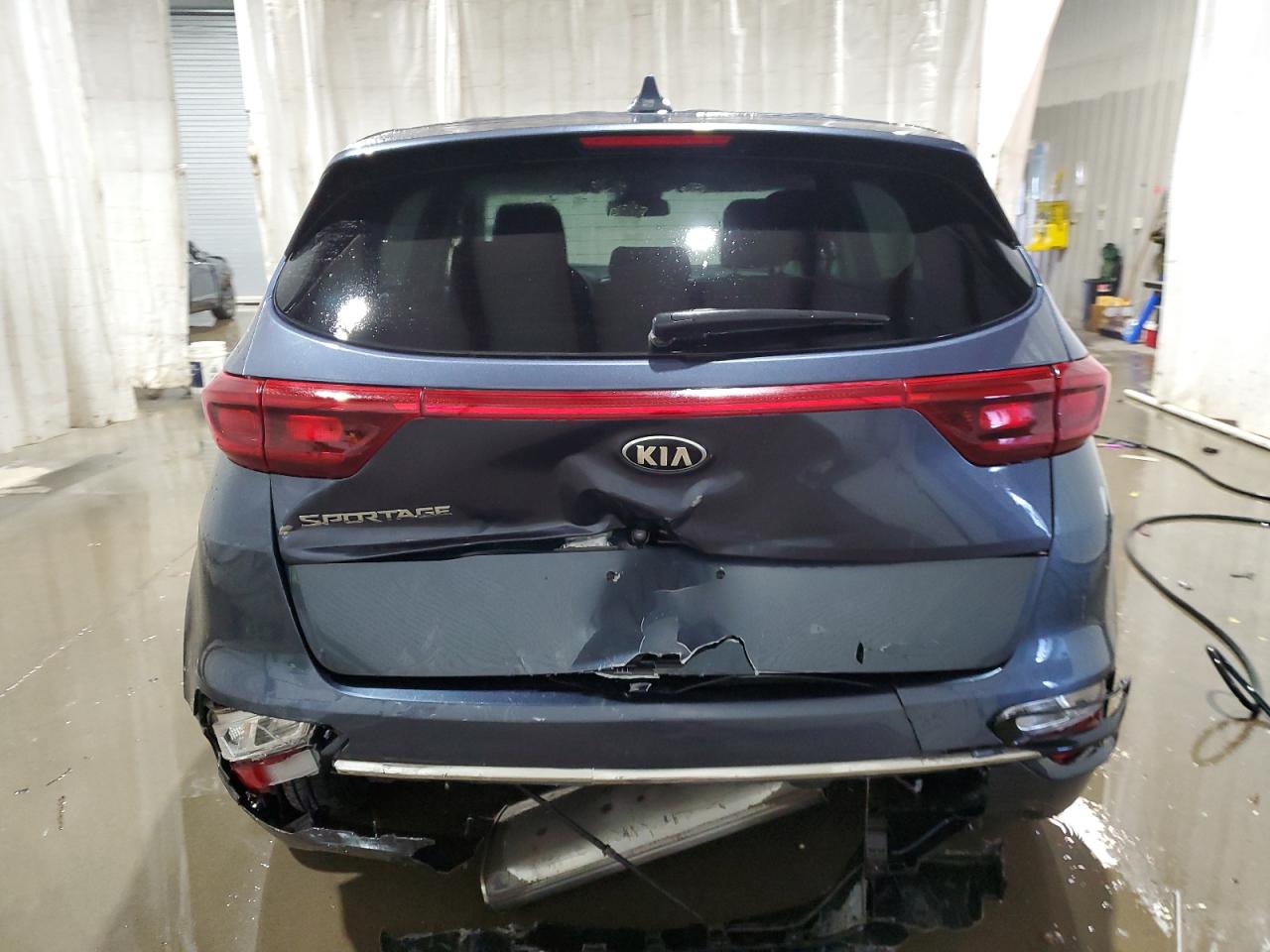 2020 KIA Sportage VIN KNDPMCAC8L7651286 Copart auction photo, rear end / front end damage thumbnail 6