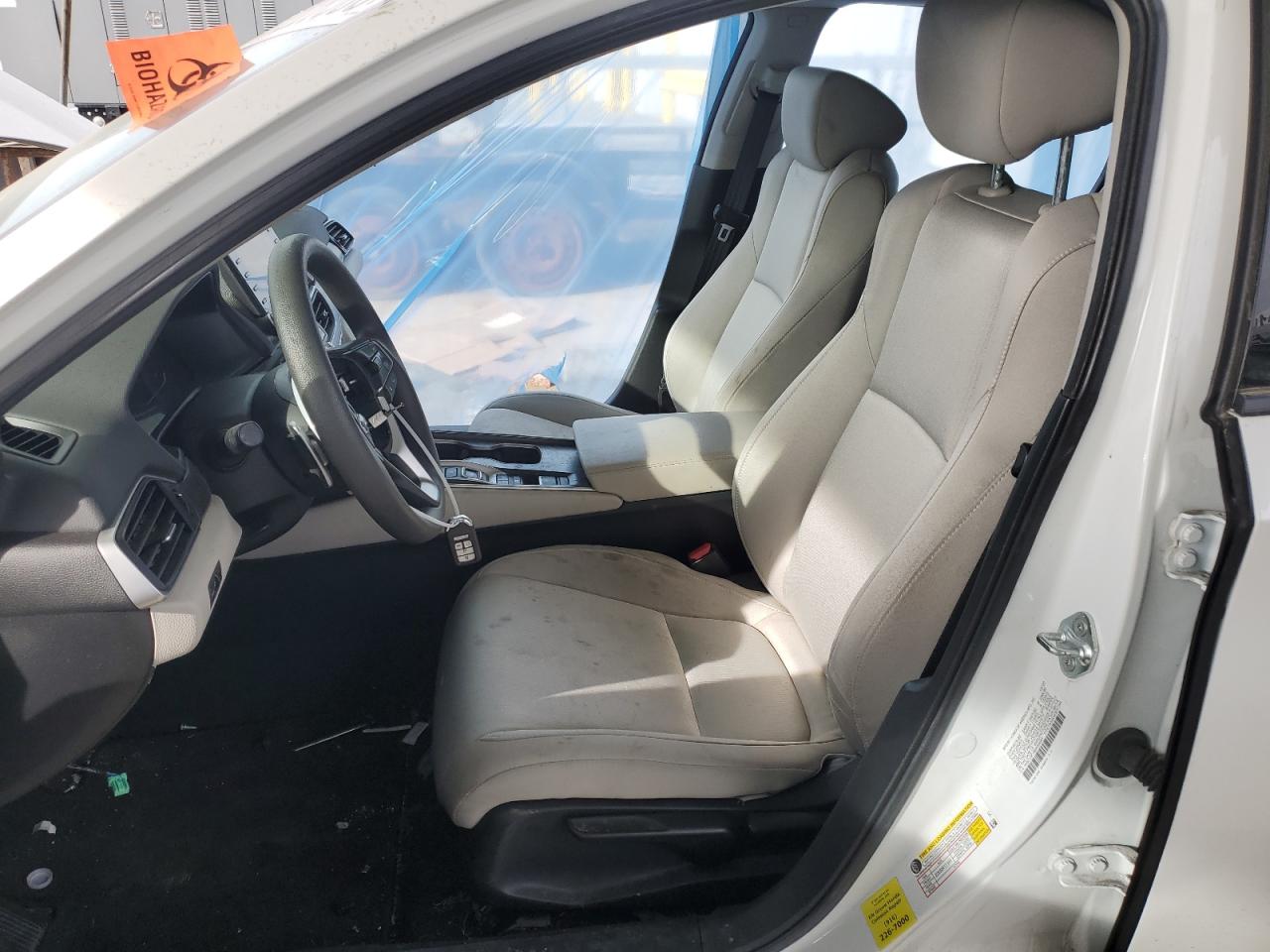 2021 Honda Accord VIN 1HGCV3F14MA004943 Copart auction photo, vandalism / stripped damage thumbnail 7