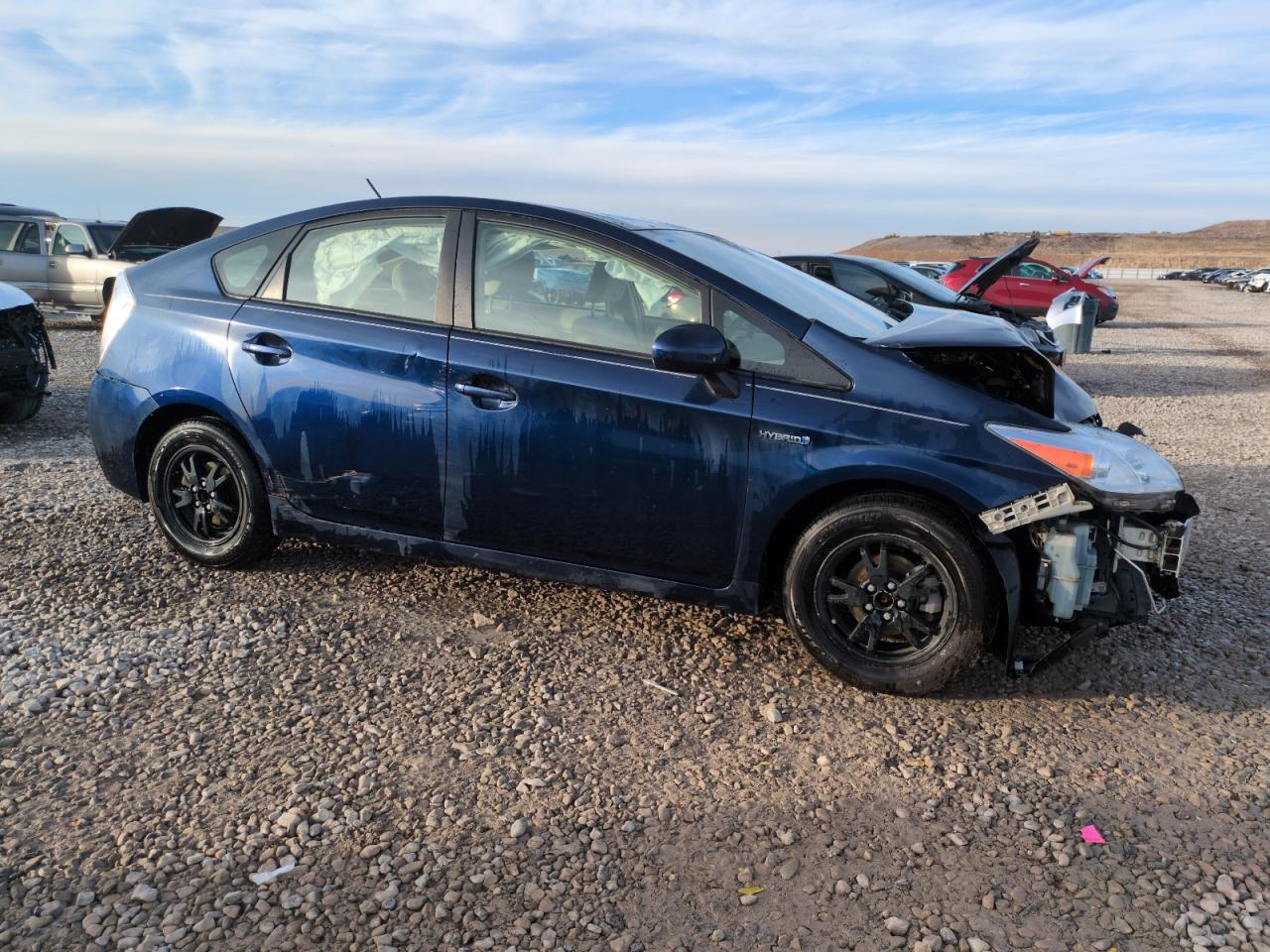 2015 Toyota Prius VIN JTDKN3DU9F1909723 Copart auction photo, front end damage thumbnail 4