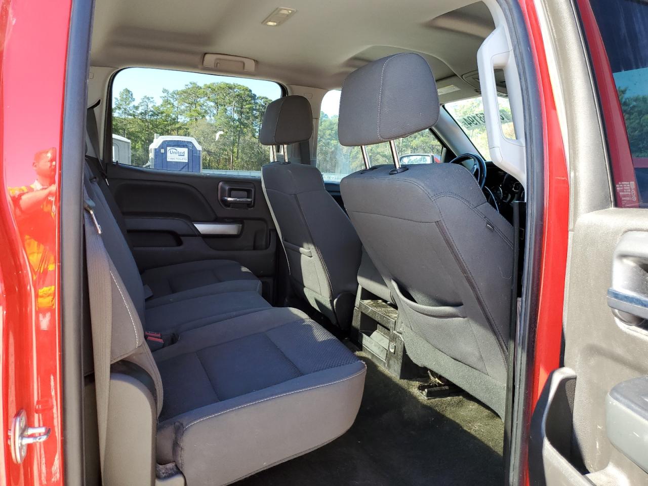 2018 Chevrolet Silverado VIN 1GCUKREC7JF178523 Copart auction photo, front end / side damage thumbnail 10