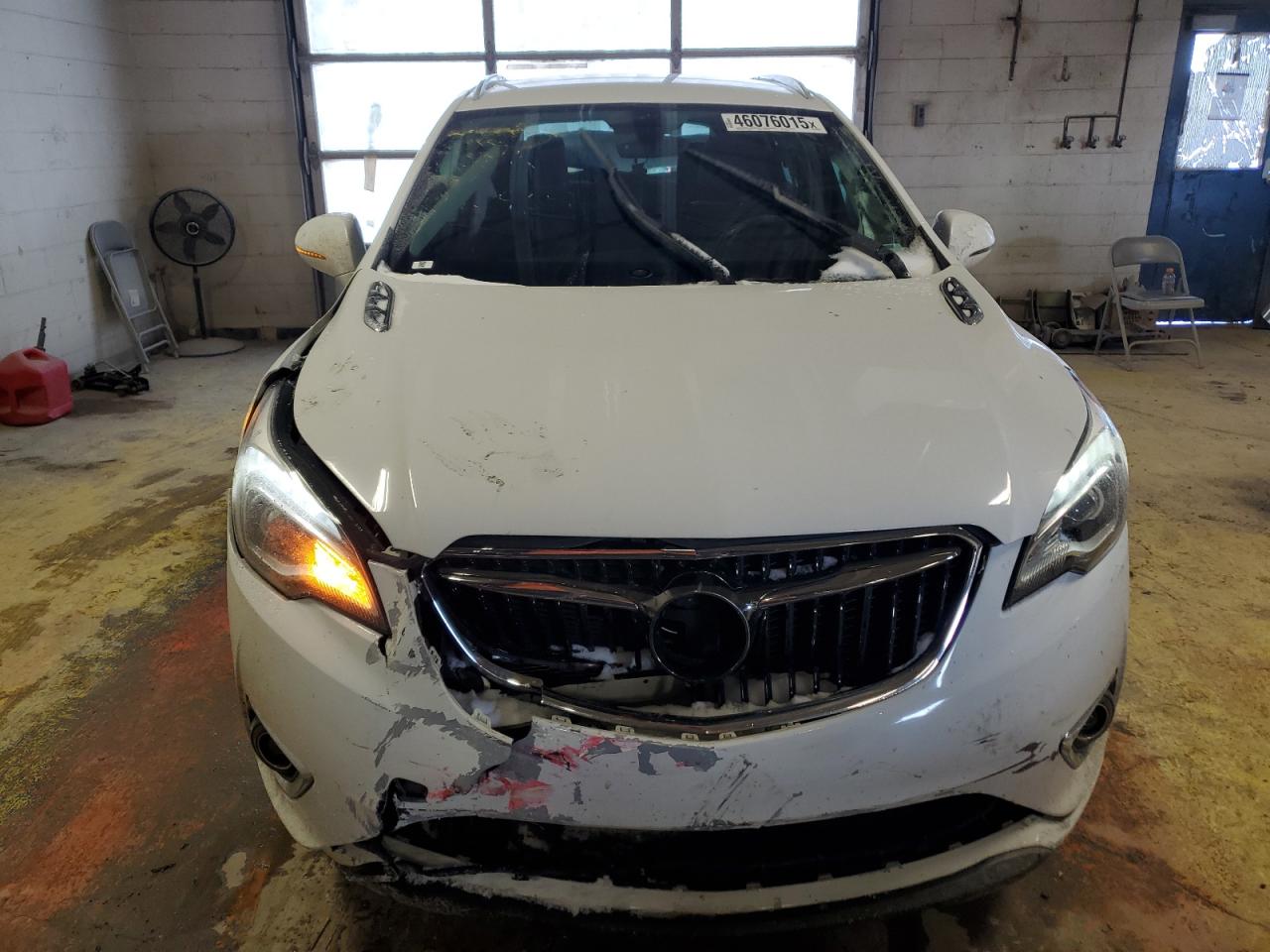 2019 Buick Envision VIN LRBFXCSA9KD042965 Copart auction photo, front end / mechanical damage thumbnail 5