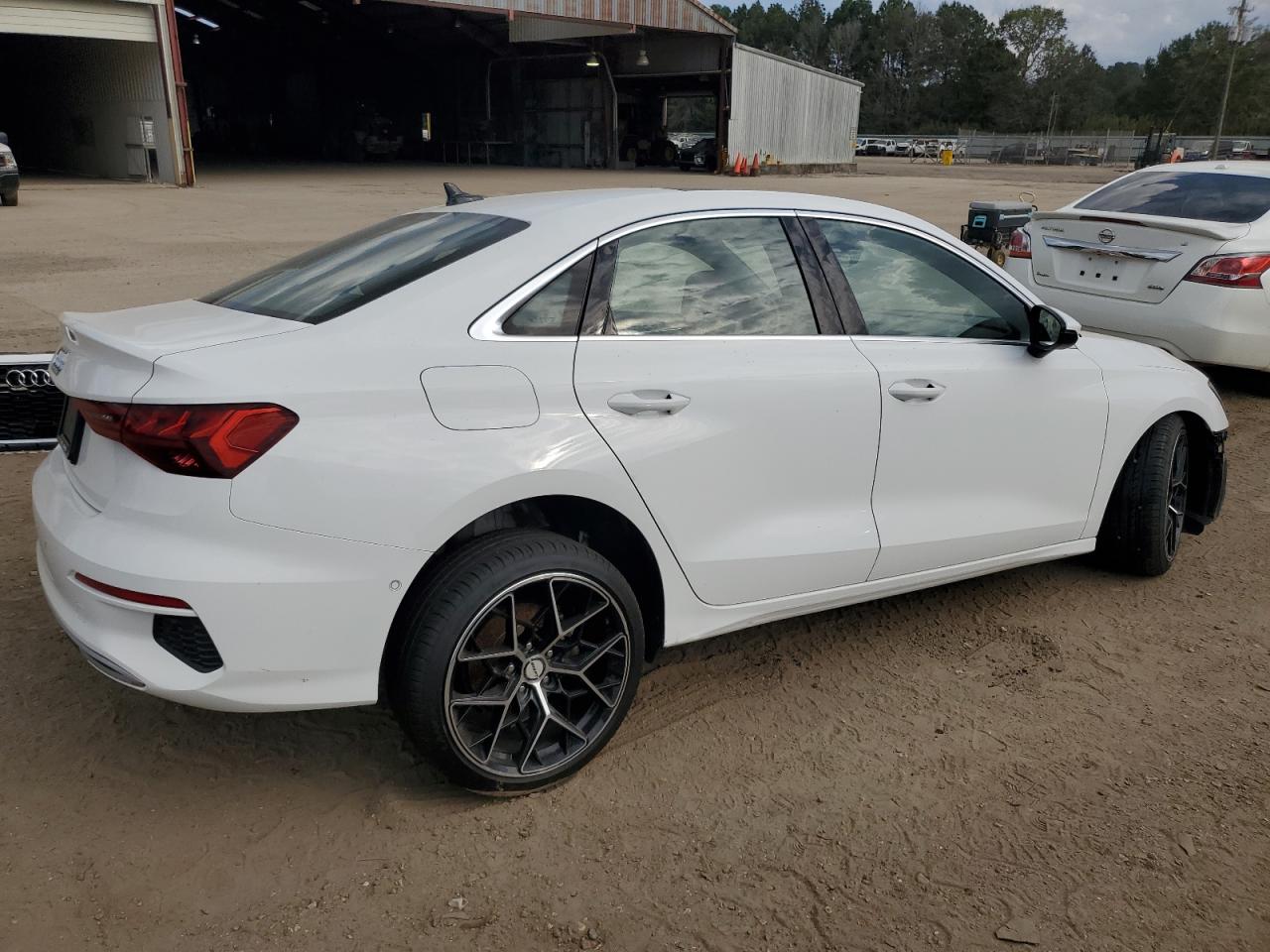 2023 Audi A3 VIN WAUAUDGY7PA039469 Copart auction photo, front end damage thumbnail 3