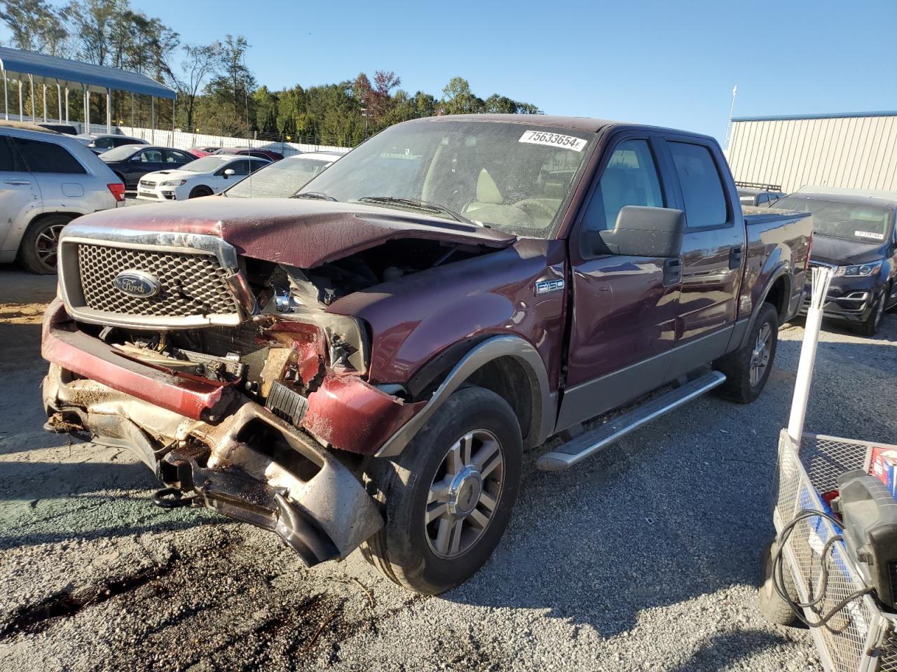 2005 Ford F-150 VIN 1FTPW14545FA20202