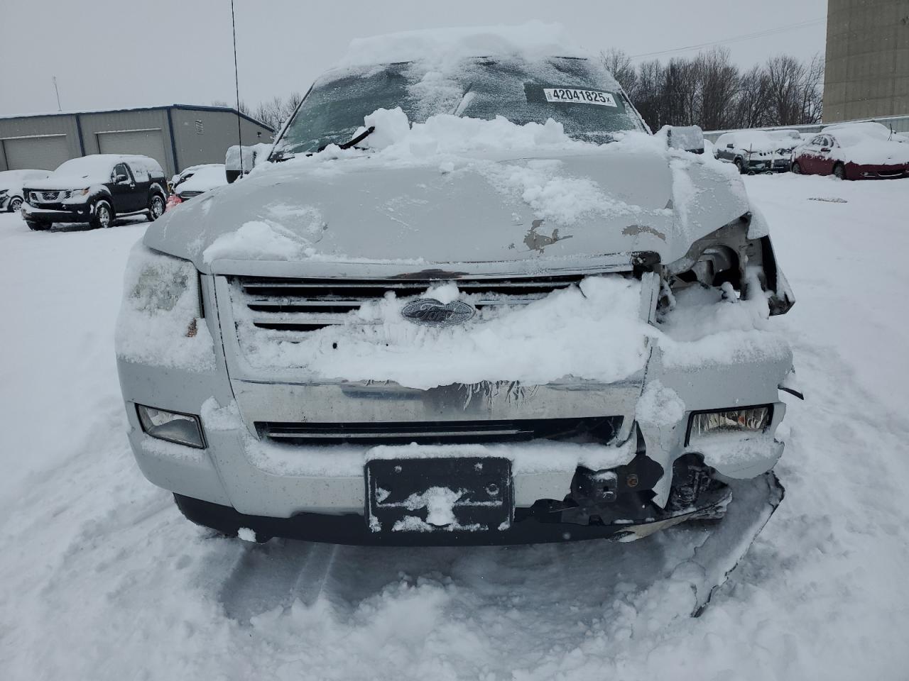 2010 Ford Explorer VIN 1FMEU7F84AUA90341 Copart auction photo, rear end / front end damage thumbnail 5