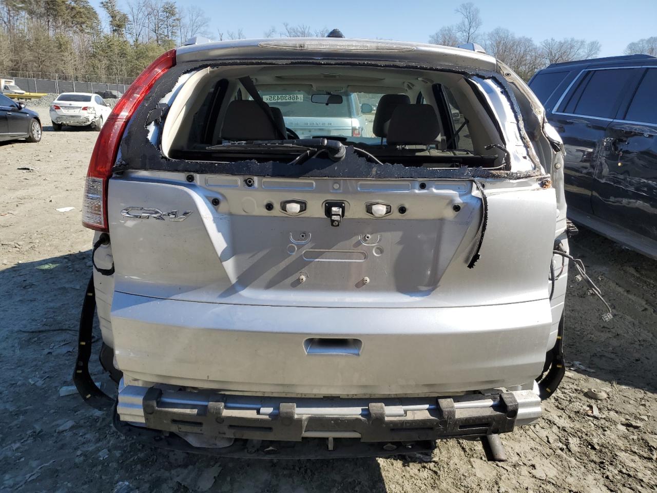 2014 Honda CR-V VIN 2HKRM3H74EH515818 Copart auction photo, rear end damage thumbnail 6