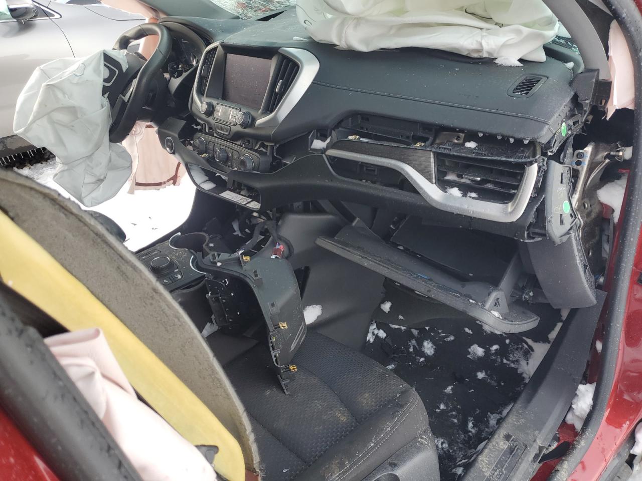 2022 GMC Terrain VIN 3GKALTEV7NL232658 Copart auction photo, all over damage thumbnail 8