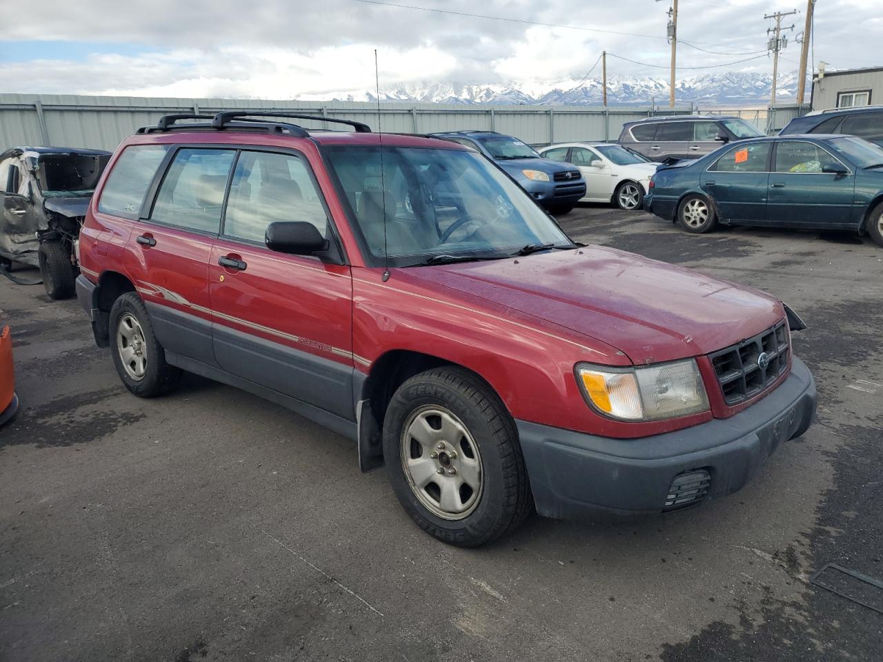 1999 Subaru Forester VIN JF1SF6352XG731943 Copart auction photo, all over damage thumbnail 4