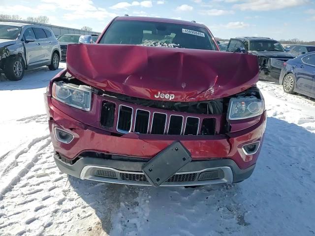 2014 Jeep Grand Cherokee VIN 1C4RJFBG1EC140971 Copart auction photo, front end damage thumbnail 14