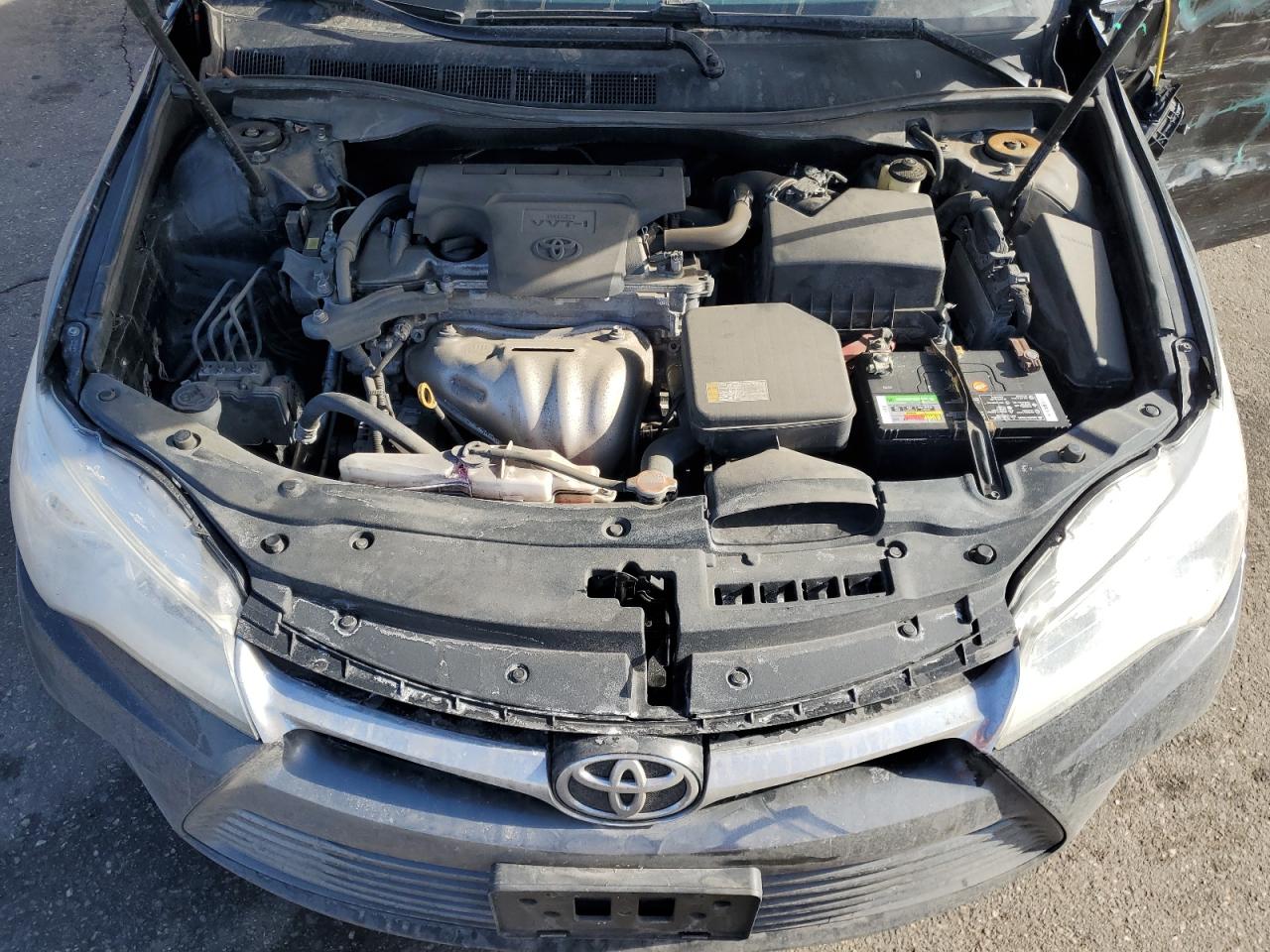 2016 Toyota Camry VIN 4T4BF1FK1GR557302 Copart auction photo, side / front end damage thumbnail 11