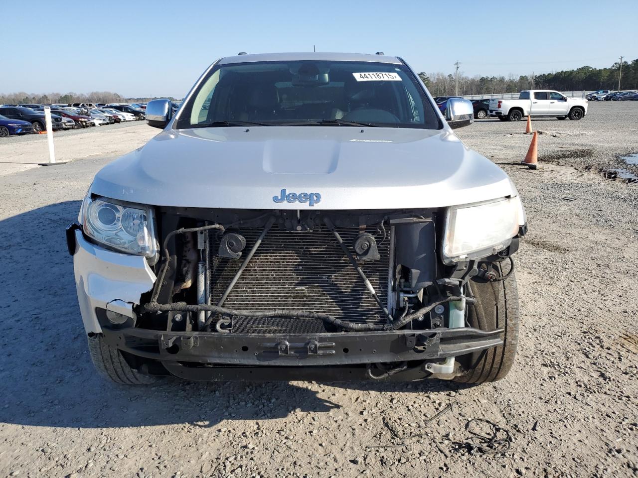 2012 Jeep Grand Cherokee VIN 1C4RJFBT4CC277090 Copart auction photo, front end damage thumbnail 5