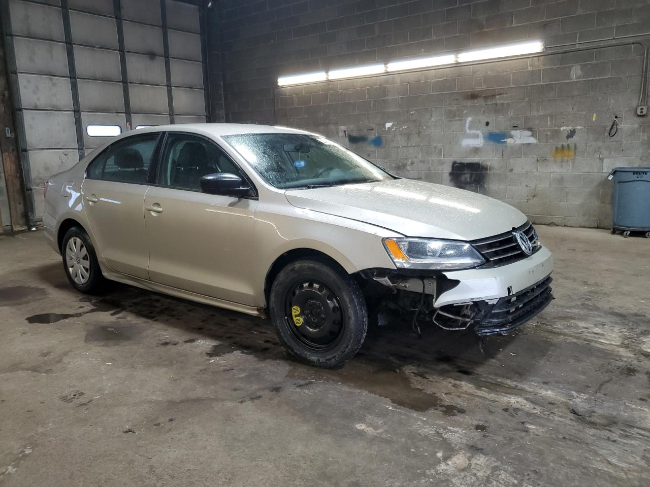 2016 Volkswagen Jetta VIN 3VW267AJ8GM294582 Copart auction photo, front end / side damage thumbnail 4