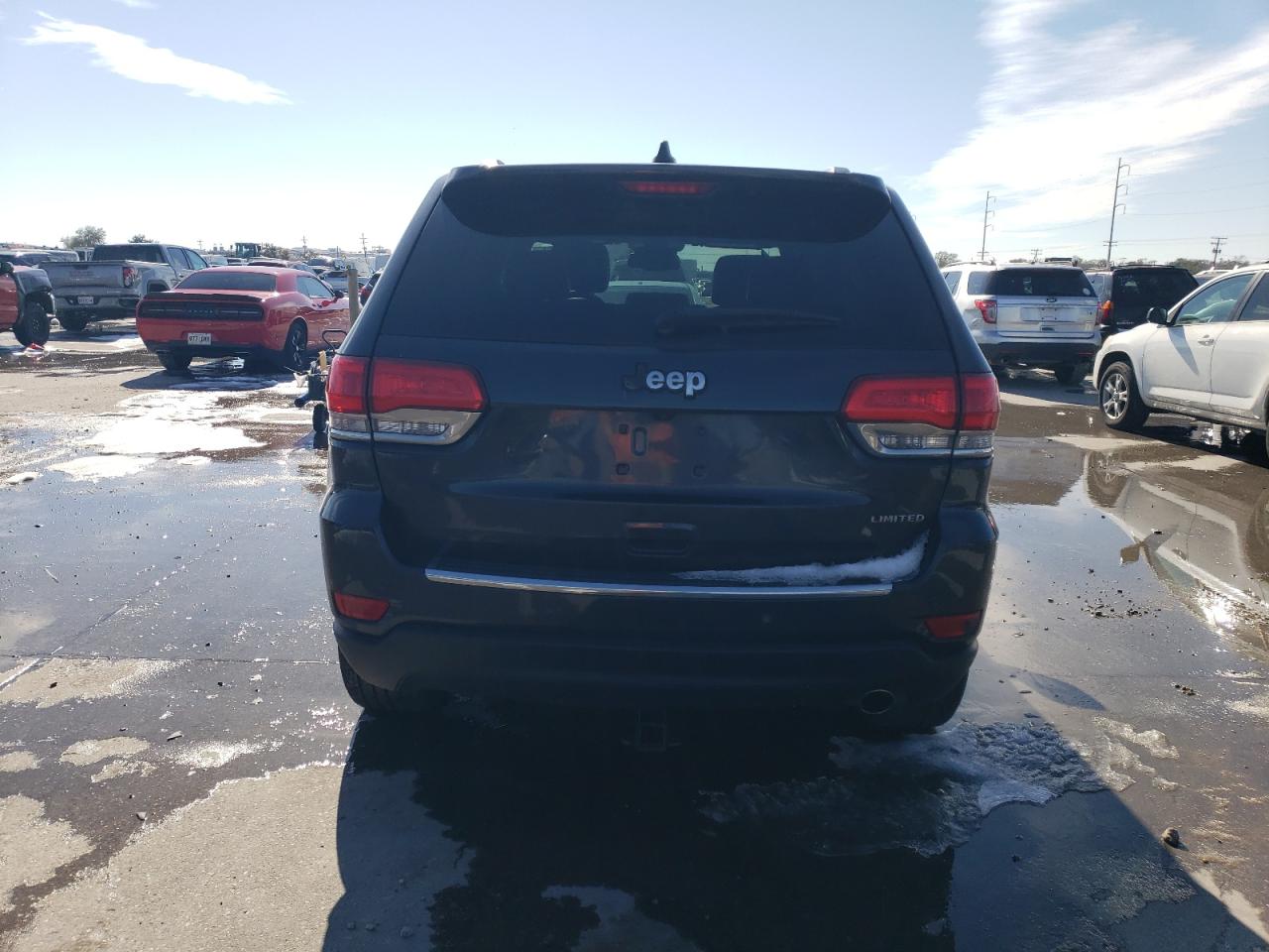 2016 Jeep Grand Cherokee VIN 1C4RJFBG4GC384598 Copart auction photo, side damage thumbnail 6
