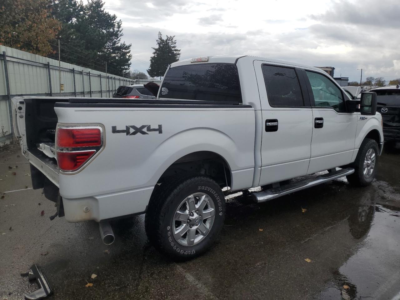 2013 Ford F-150 VIN 1FTFW1EFXDKE02422 Copart auction photo, rear end damage thumbnail 3