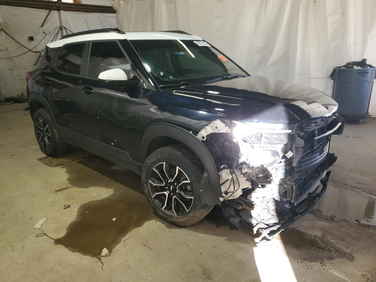 2021 Chevrolet TrailBlazer VIN KL79MSSL5MB035297 Copart auction photo, front end damage thumbnail 4