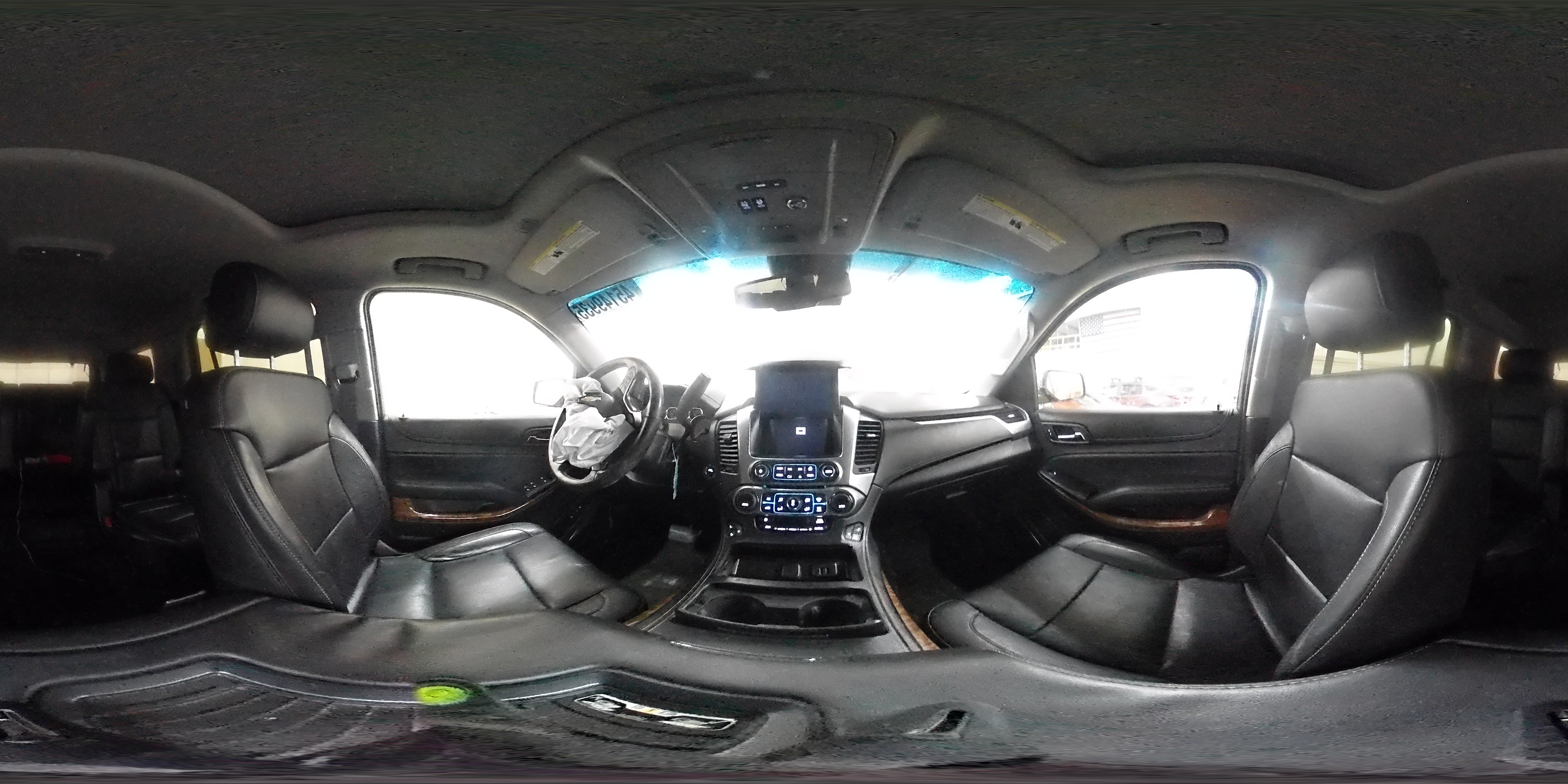 2015 Chevrolet Tahoe VIN 1GNSKCKC4FR580523 Copart auction photo, front end / side damage thumbnail 14