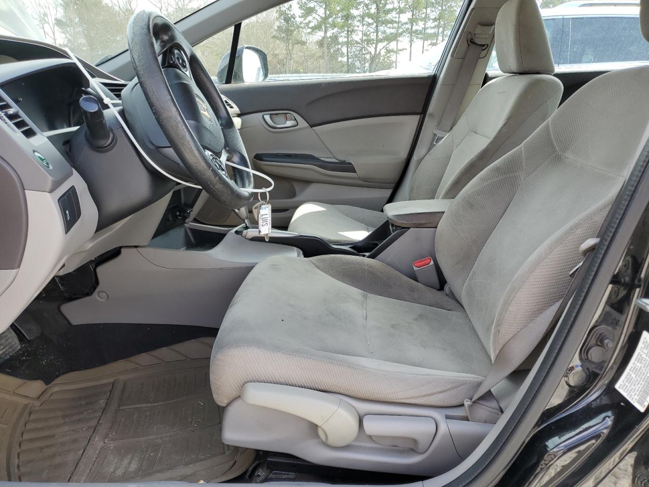 2012 Honda Civic VIN 19XFB2F59CE366506 Copart auction photo, front end damage thumbnail 7