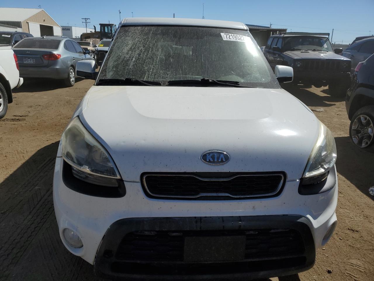 2012 KIA Soul VIN KNDJT2A52C7429587 Copart auction photo, hail damage thumbnail 5
