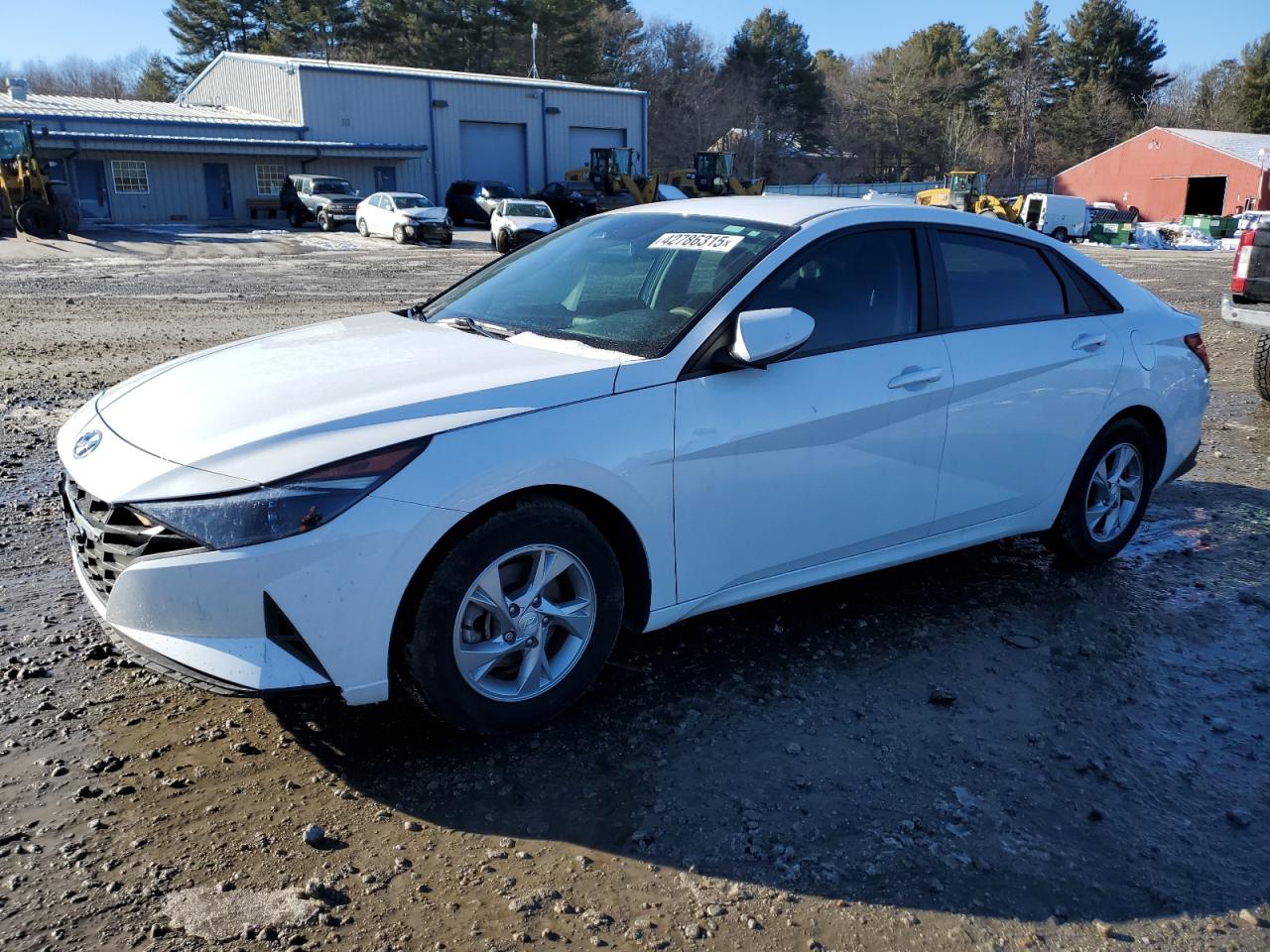 2022 Hyundai Elantra VIN 5NPLL4AG1NH055705
