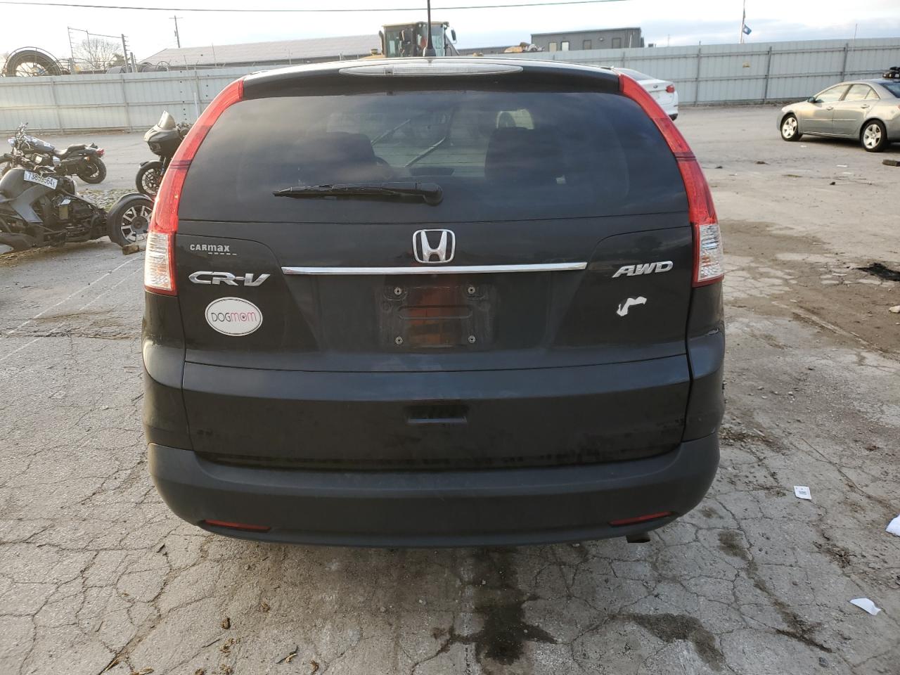 2012 Honda CR-V VIN 5J6RM4H5XCL013614 Copart auction photo, all over damage thumbnail 6
