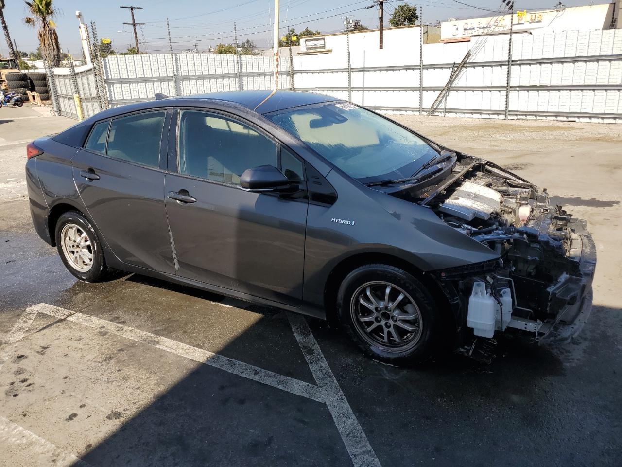 2019 Toyota Prius VIN JTDKARFU3K3074955 Copart auction photo, front end damage thumbnail 4