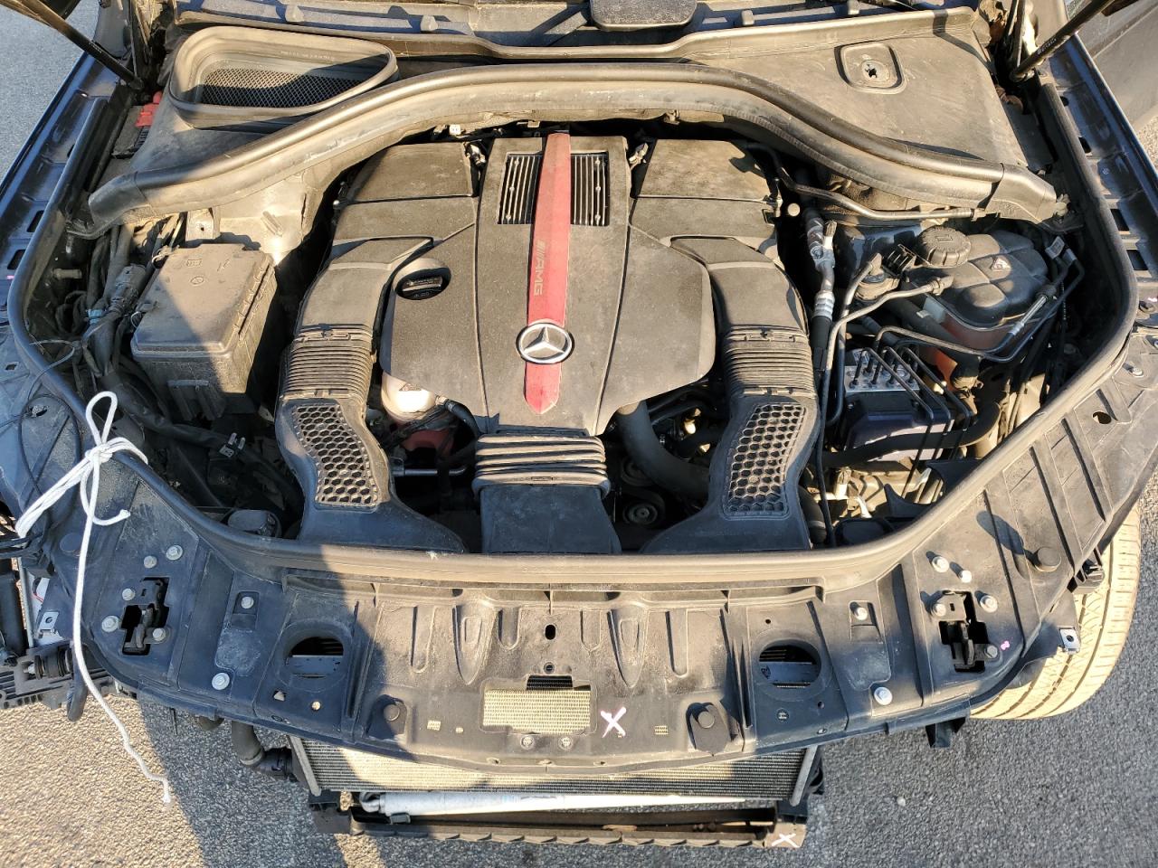 2017 Mercedes-Benz GLE VIN 4JGDA6EBXHA978745 Copart auction photo, all over / front end damage thumbnail 12