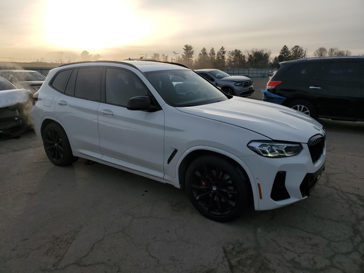 2022 BMW X3 M VIN 5UX83DP02N9J60454 Copart auction photo, rear end damage thumbnail 4
